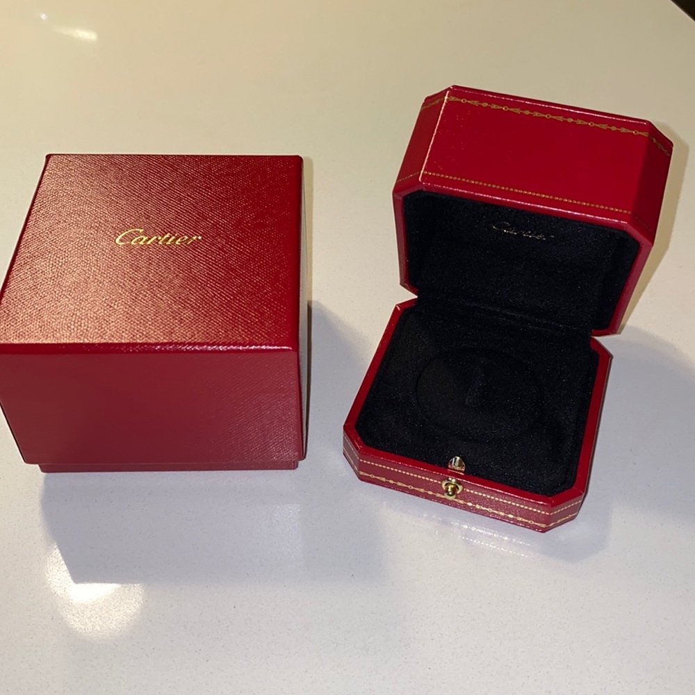 New Cartier Ring Box